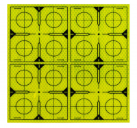 Отражатель пленочный RGK 90*90 мм (4 шт.), желтый