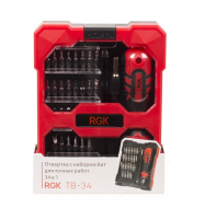 Отвертка RGK TB-34 (34 в 1)